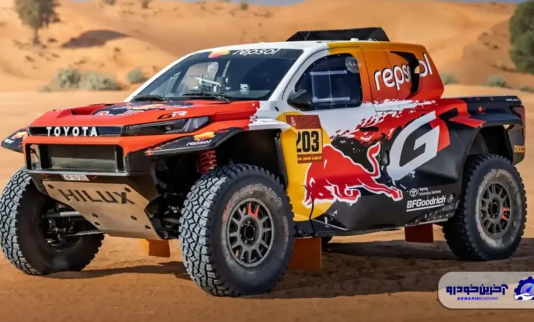 تویوتا هایلوکس نسخه رالی معرفی شد؛ پیکاپ محبوب ژاپنی در مسابقات داکار ۲۰۲۶ شرکت می کند