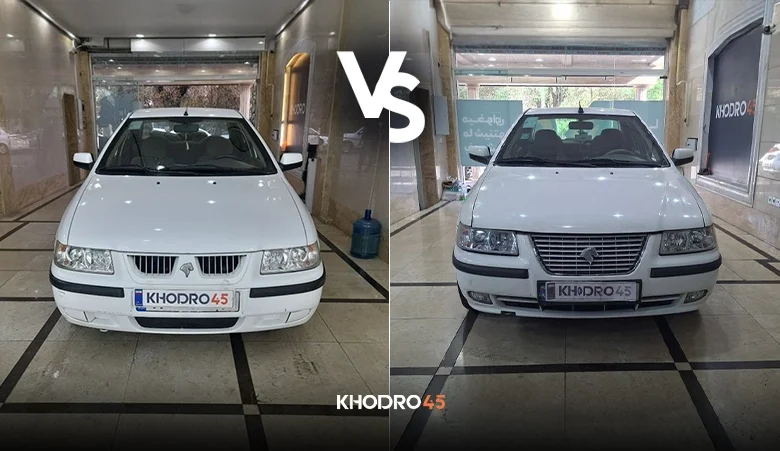 مقایسه سمند SE با سمند LX (آپشن و فنی)