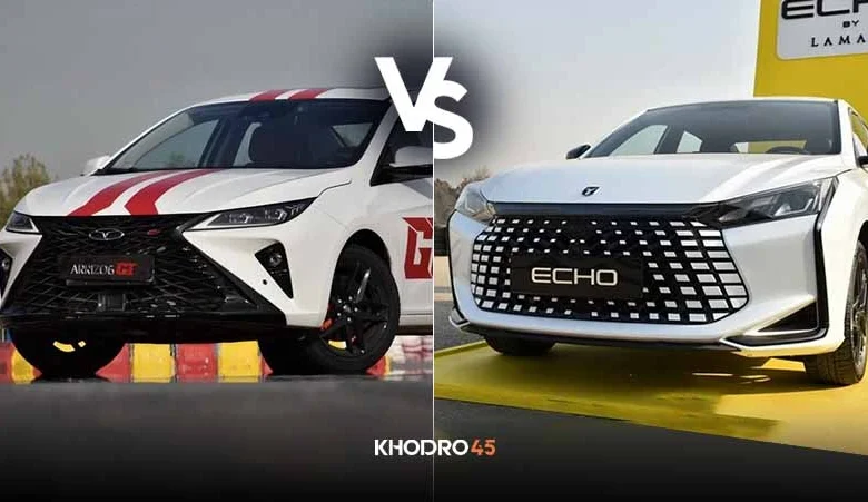 مقایسه لاماری اکو با آریزو ۶ جی تی