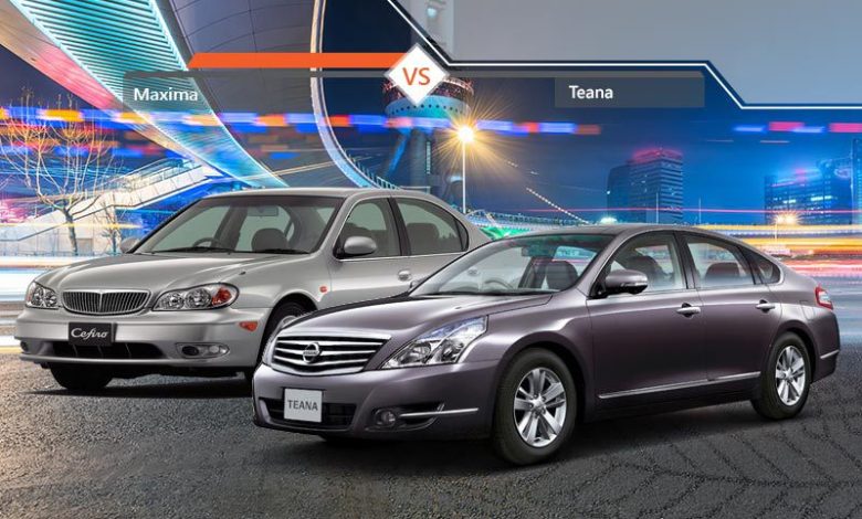 مقایسه نیسان ماکسیما با نیسان تیانا