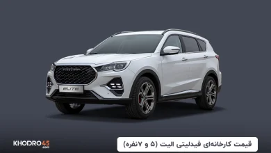 قیمت کارخانه‌ای فیدلیتی الیت (۵ و ۷ نفره)